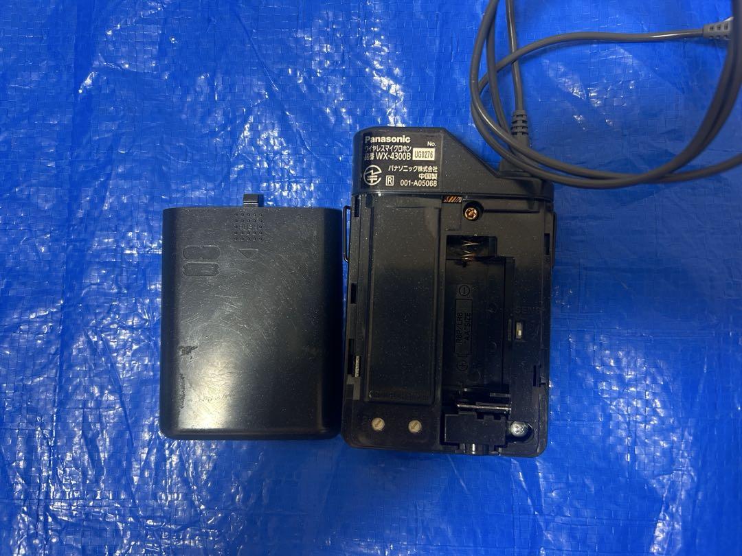 ワイヤレスマイク　タイピン型　Panasonic WX-4300B