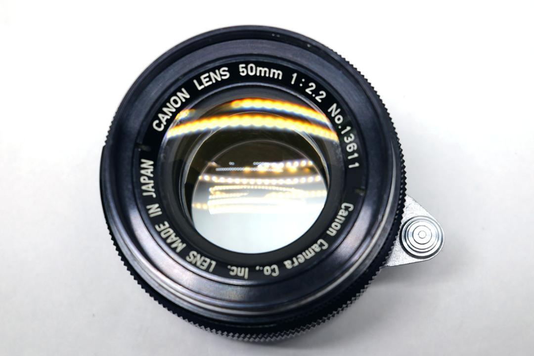 CANON LENS 50mm F2.2 ライカL39マウント