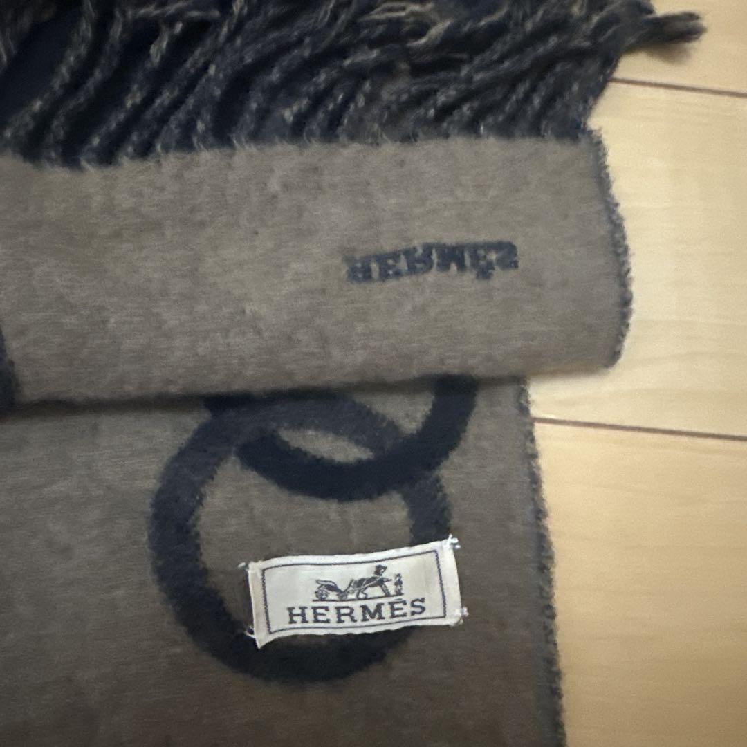 早い者勝ち‼️【HERMES】エルメス カシミヤ マフラー 《エニー・モール》