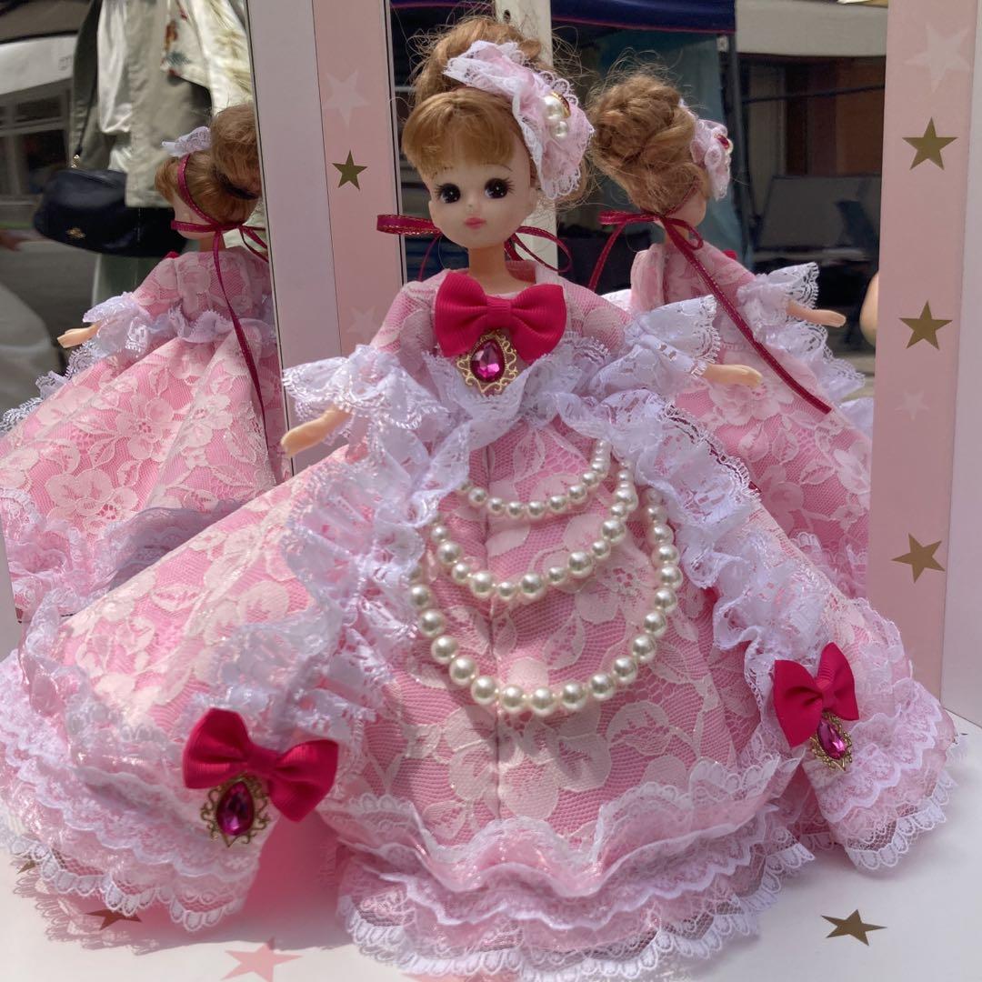 気まぐれSALE★手縫い仕立て★リカちゃんドレス★ベルサイユ★アントワネット