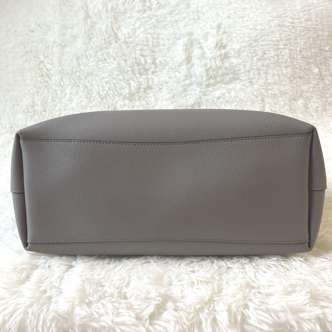 ✨極美品✨ COACH コーチトートバッグ グレージュ レザー