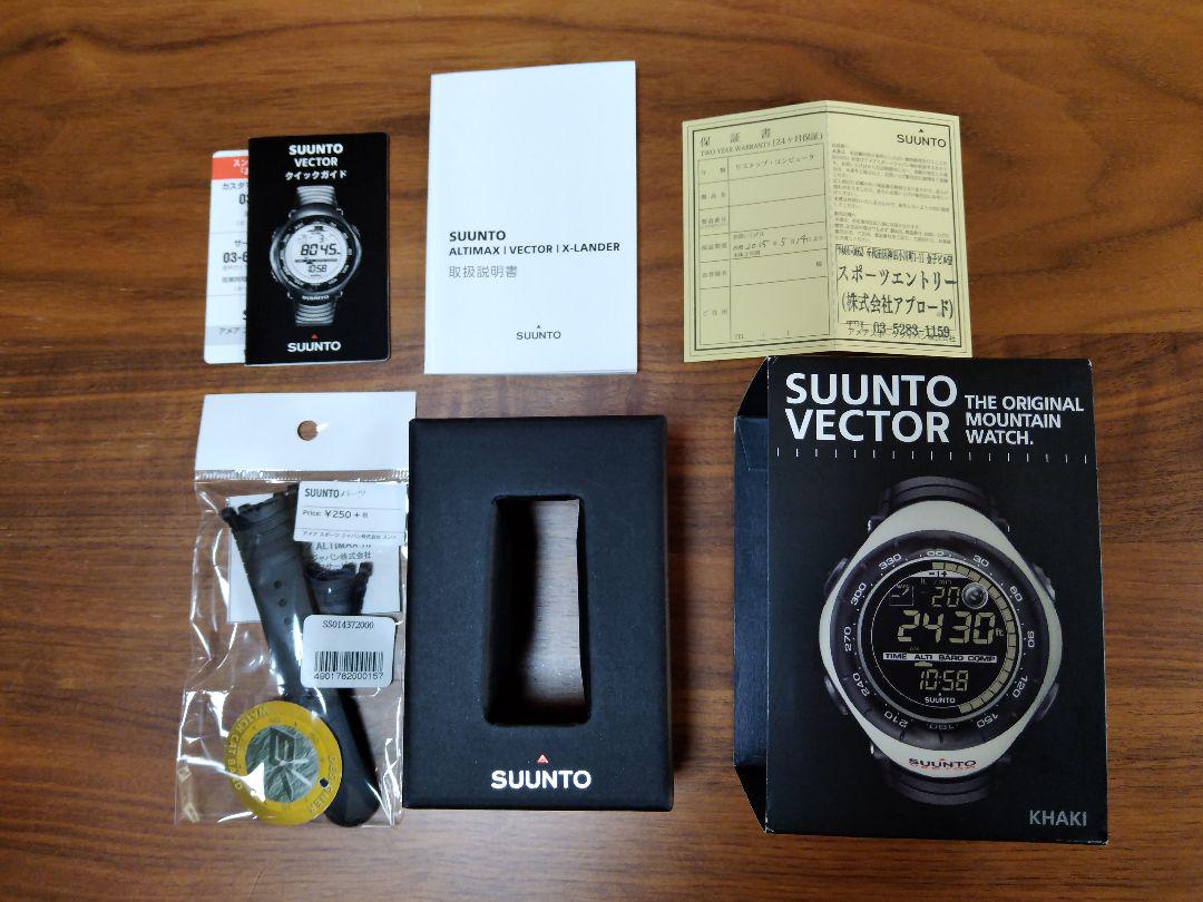 好評超歓迎 廃盤 SUUNTO VECTOR KHAKI BXsKO-m19814527116 定番人気新品