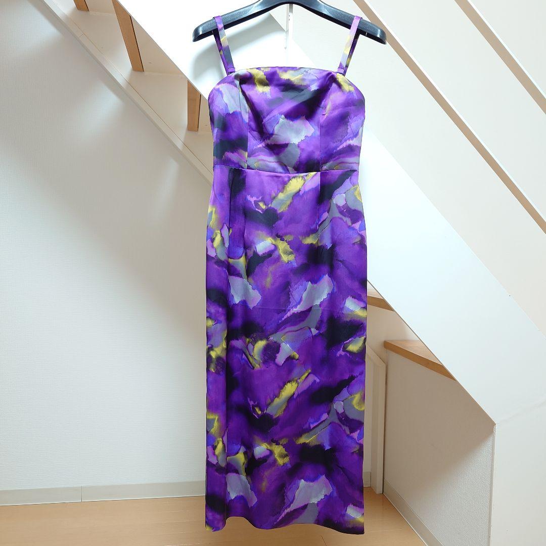 phase eight フェイズエイト パープル ワンピース ドレス UK8