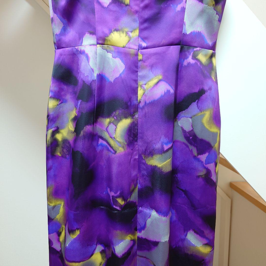 phase eight フェイズエイト パープル ワンピース ドレス UK8