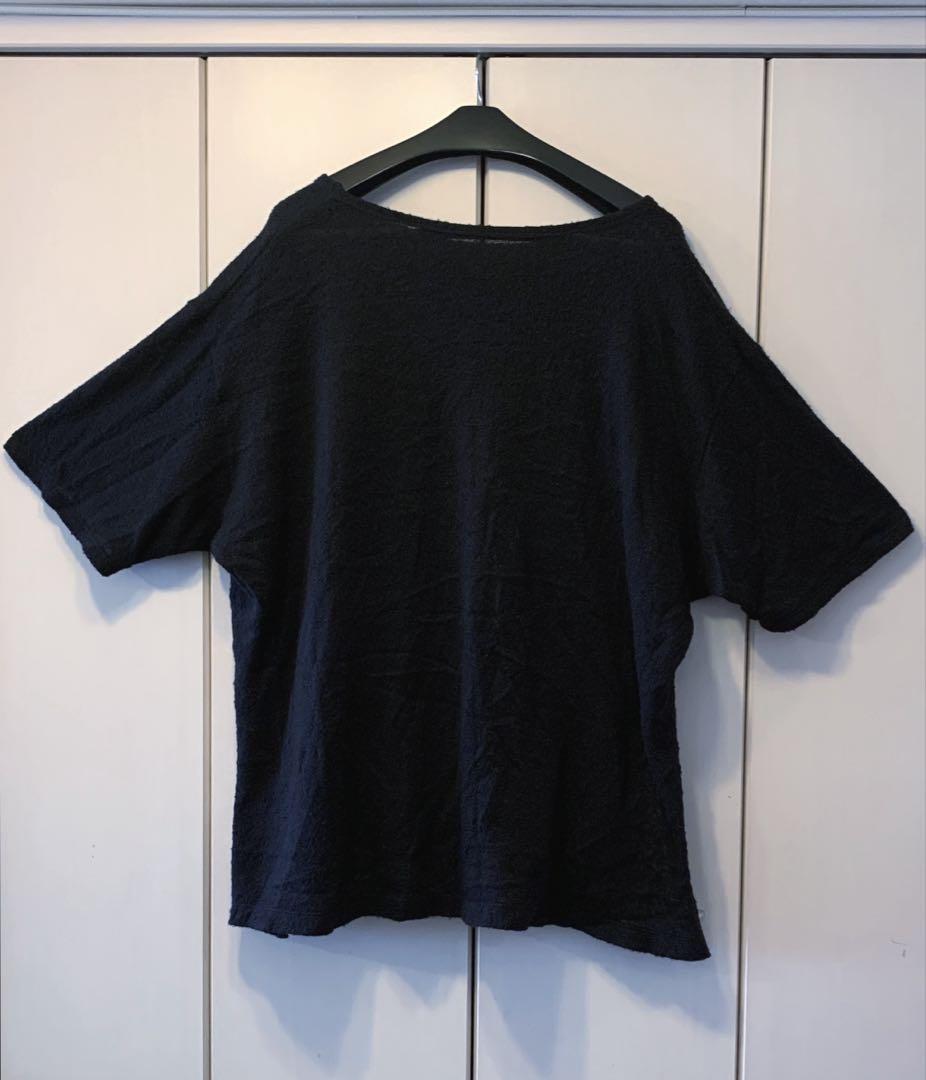 ずっと気になってた GroundY YohjiYamamoto トップス XL セーター 半袖ニット トップス