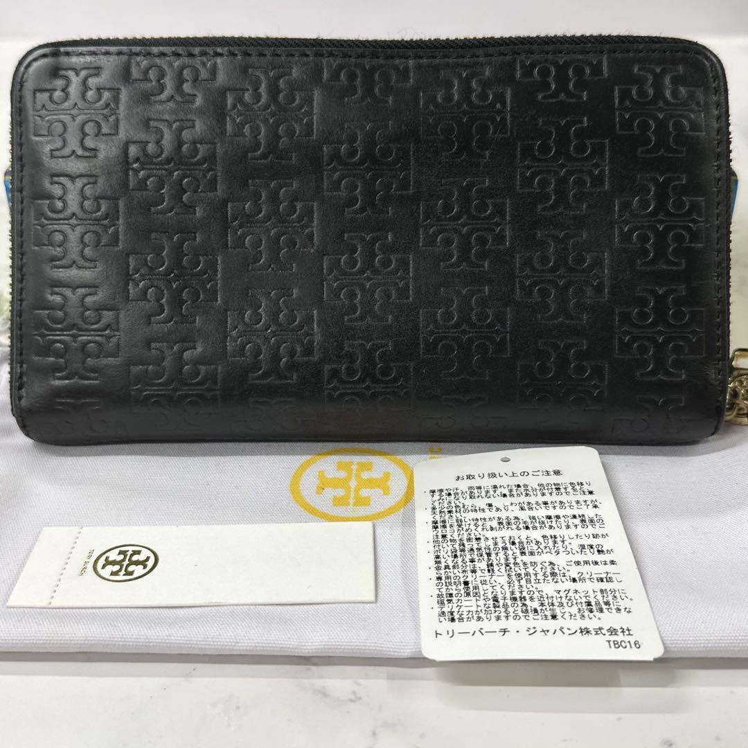 超良品‼️ トリーバーチ　TORYBURCH 財布　長財布　ラウンドファスナー