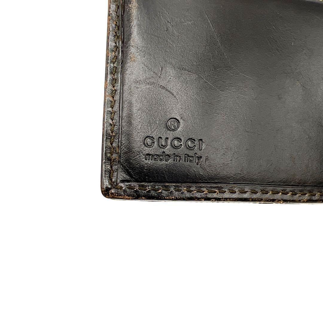 GUCCI ジャッキー GGキャンバス シェリーライン 折り財布 6940 GUCCI ジャッキー シェリーライン GGキャンバス 折り財布 6940