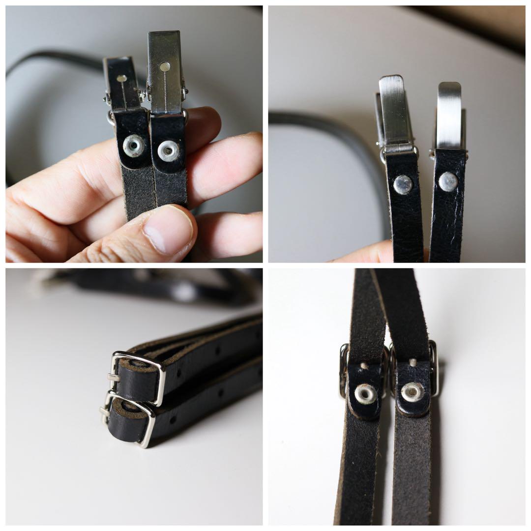Editors Draw レザーサスペンダー【完売品】