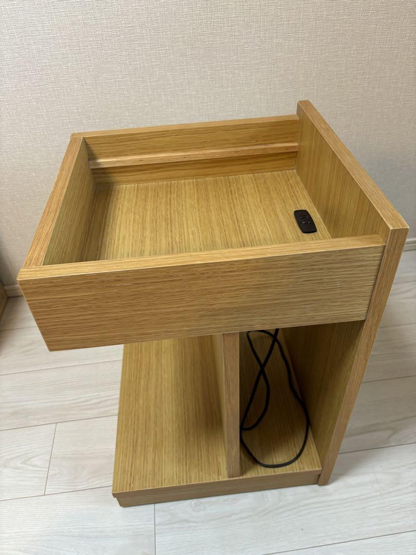 大塚家具　ナイトテーブル　美品