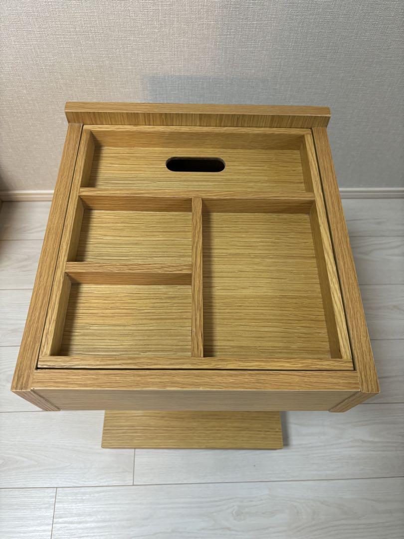 大塚家具　ナイトテーブル　美品