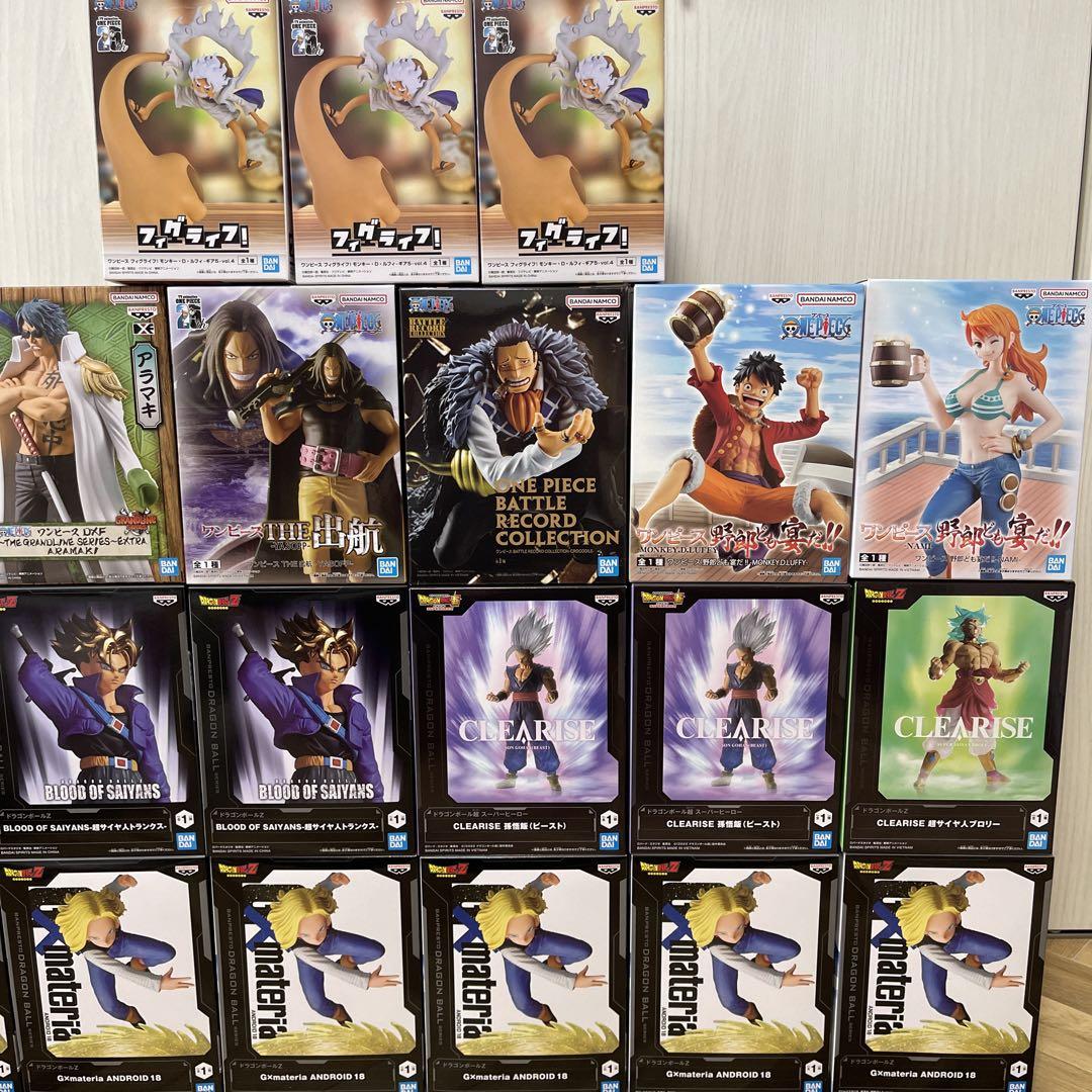 ワンピース ドラゴンボール プライズフィギュア40個まとめ売り ドラゴンボール フィギュア情報 ドラゴンボール ワンピース