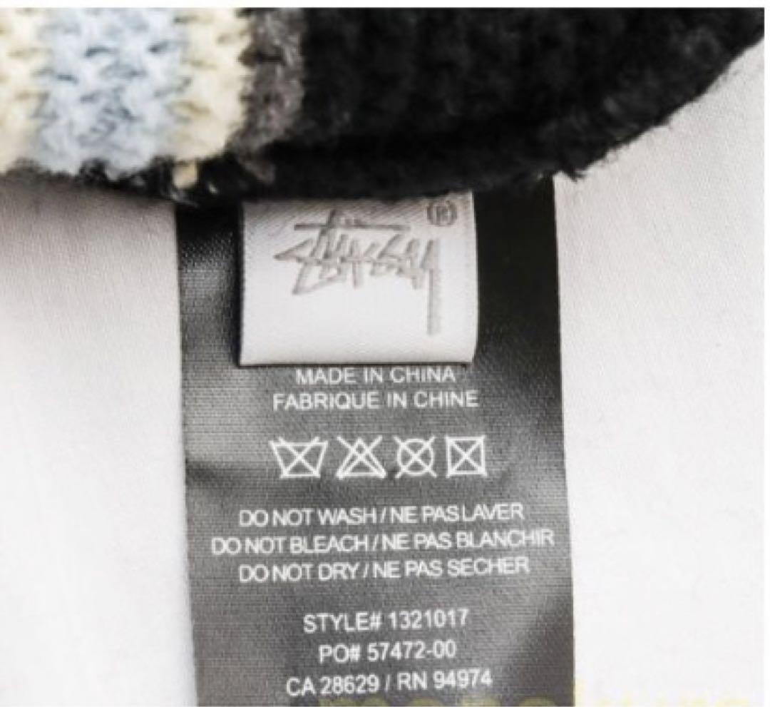 〜m〜【試着のみ】STUSSY ニット帽 ビーニー 海外モデル