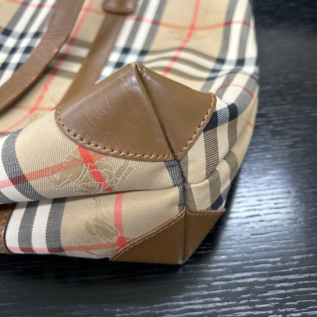 抹*)様 Burberrトートバッグ ヴィンテージ