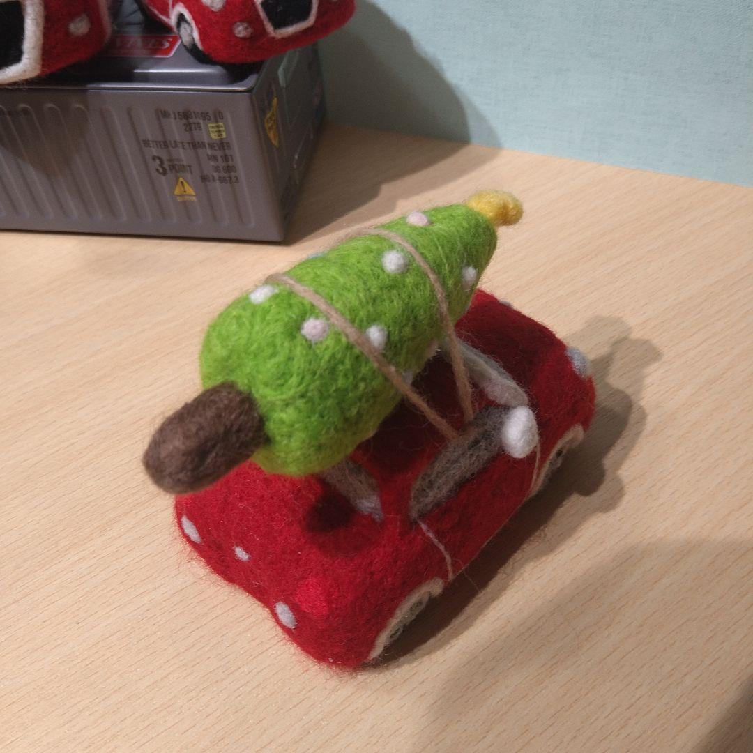 ❁ narannha❁羊毛フェルトで作る車❁