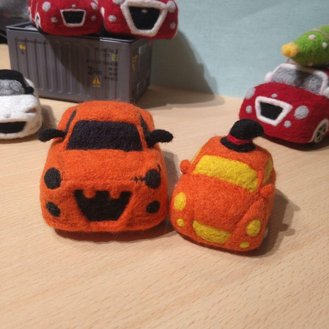 ❁ narannha❁羊毛フェルトで作る車❁