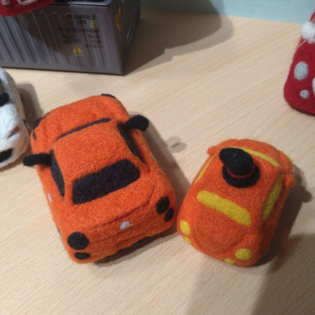 ❁ narannha❁羊毛フェルトで作る車❁