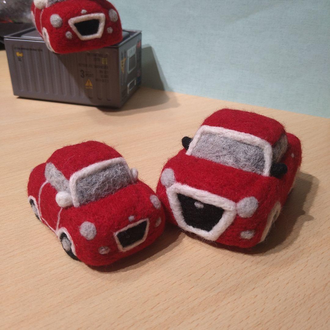 ❁ narannha❁羊毛フェルトで作る車❁