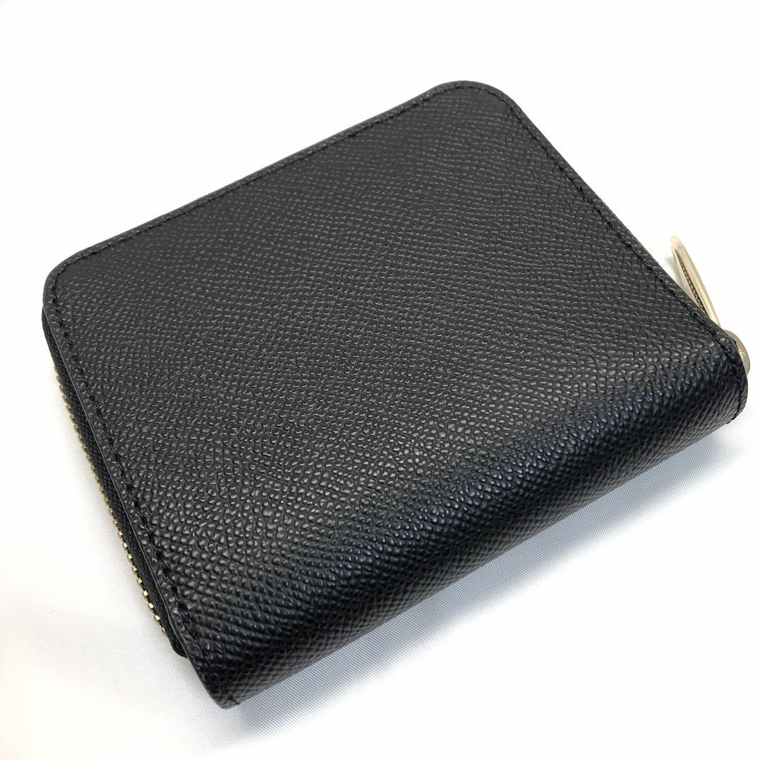 【極美品✨】　FURLA フルラ　ミニウォレット　財布　ブラック　ゴールド