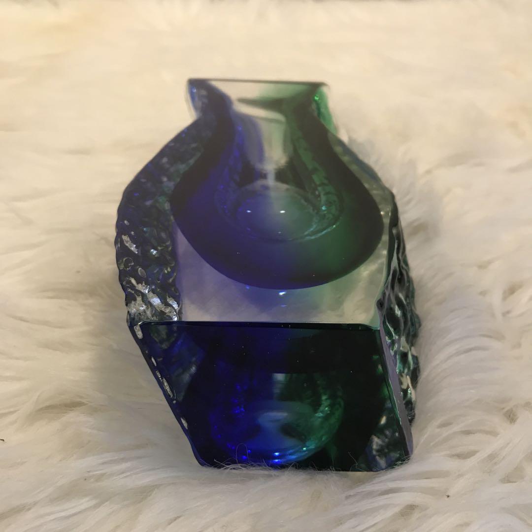 MURANO GLASS ガラス 花瓶 一輪挿し Made in ITALY