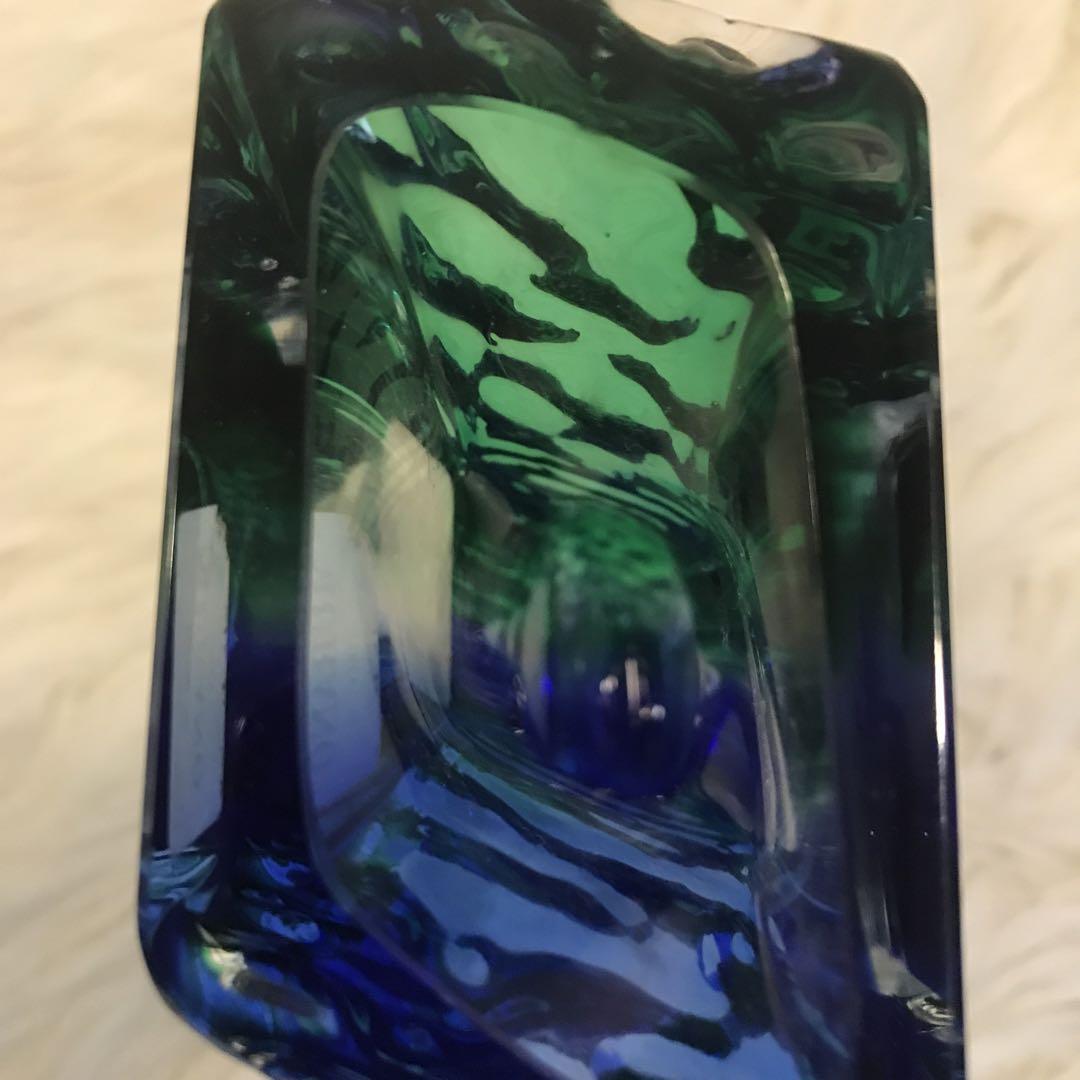 MURANO GLASS ガラス 花瓶 一輪挿し Made in ITALY