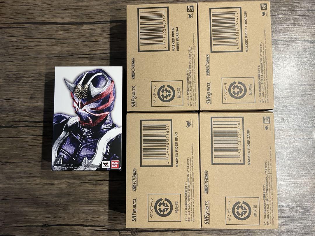 真骨彫 仮面ライダー響鬼 ５点セット
