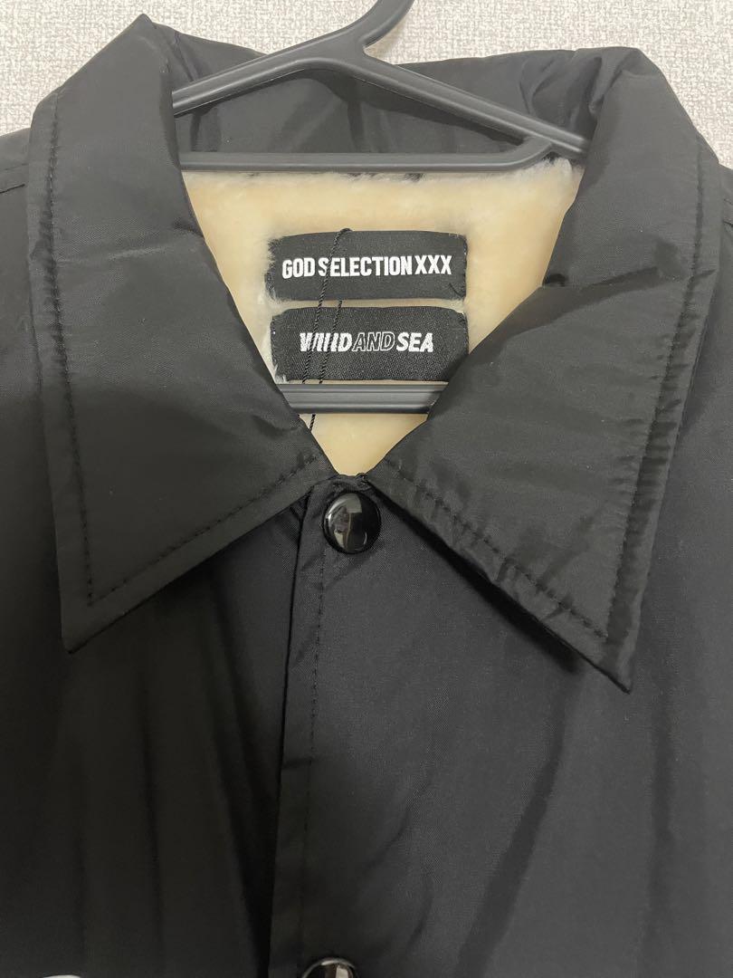 GODSELECTION XXX × WIND AND SEA コーチジャケット
