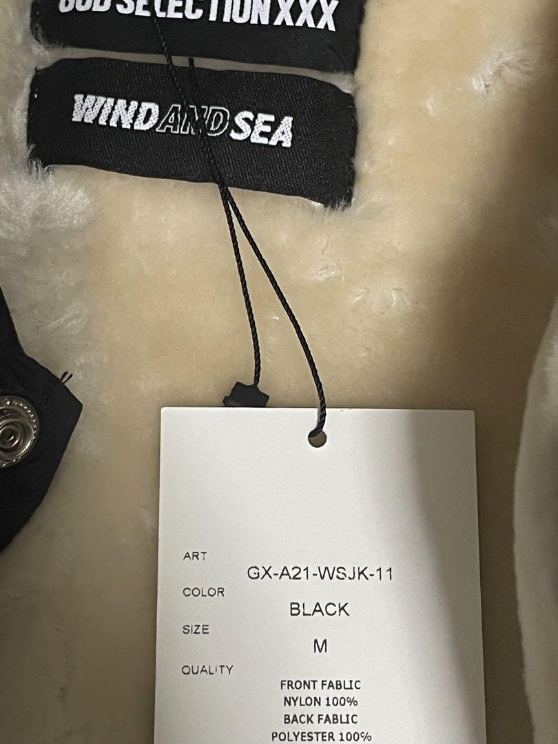 GODSELECTION XXX × WIND AND SEA コーチジャケット
