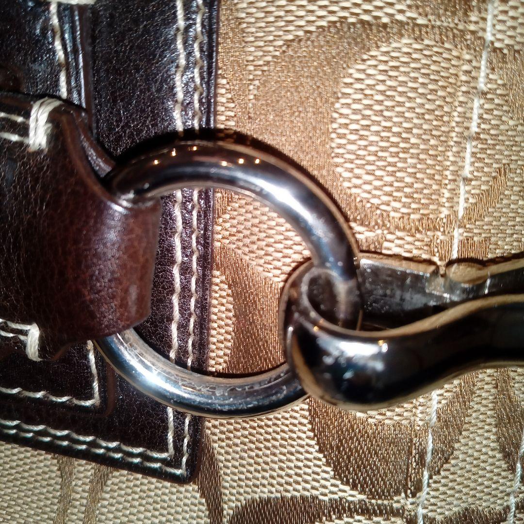 coach コーチ トートバッグ ハンドバッグ 10245 シグネチャー 茶