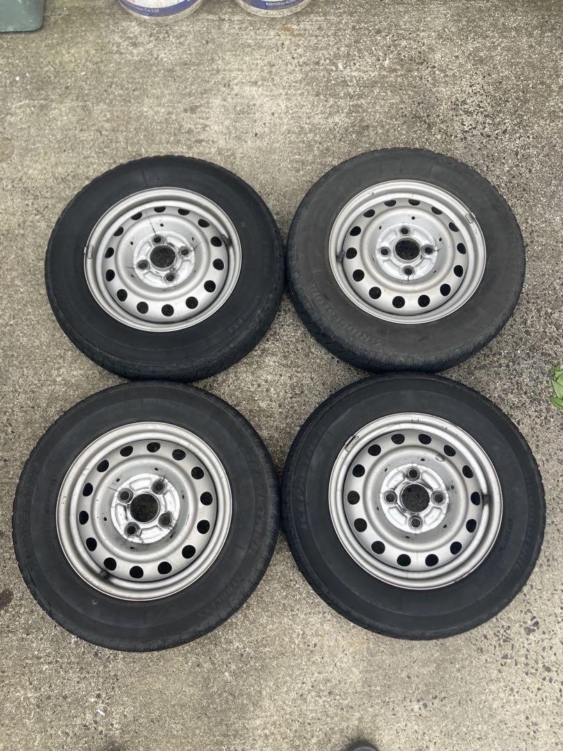 タイヤ　ホイール　スタッドレス　てっちんBRIDGESTONE 4本セット