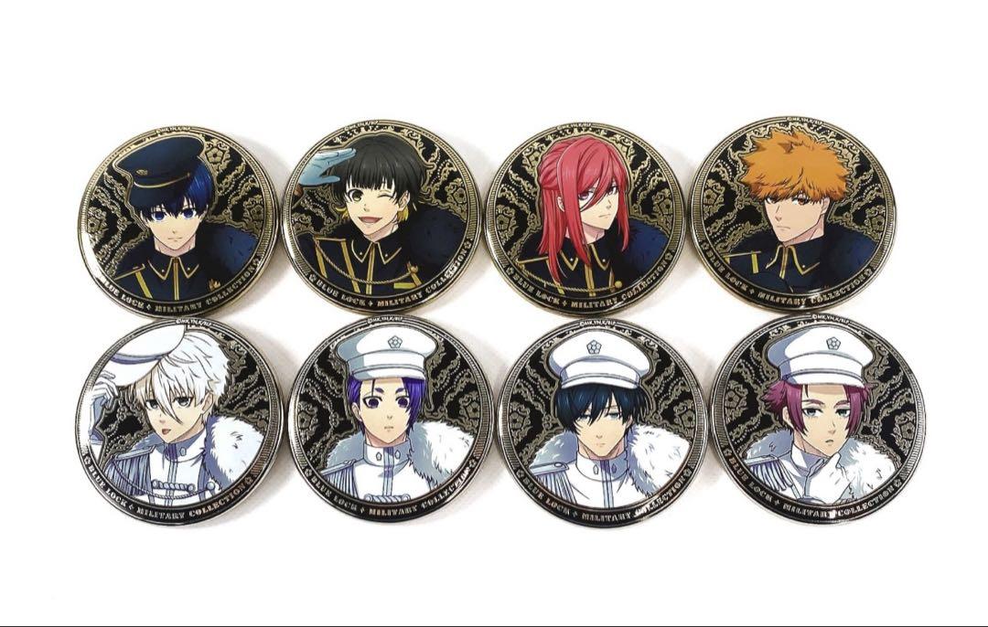 ブルーロック ラグジュアリーメタル缶バッジ 8種セット1BOX コミケ限定