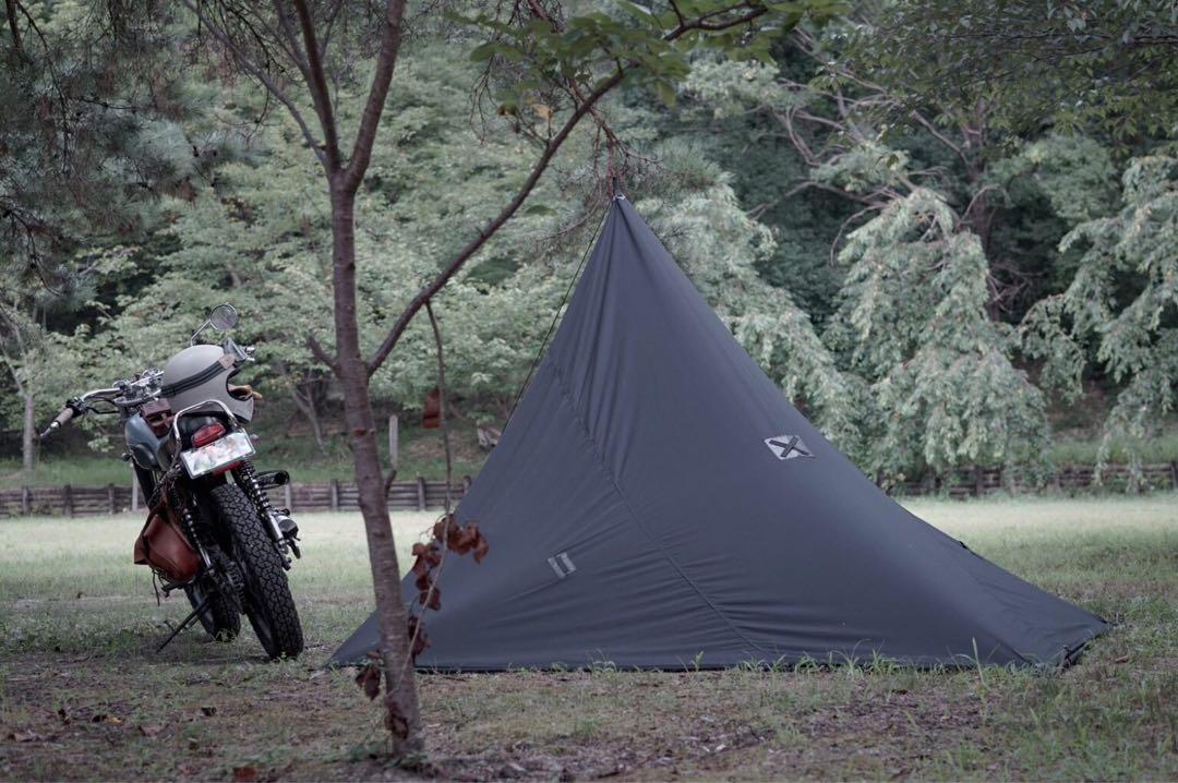 ムースルームワークス　polyester & cotton tarp KURO