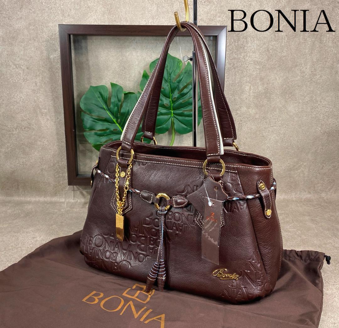 BONIA  ボニア  牛革 トートバッグ