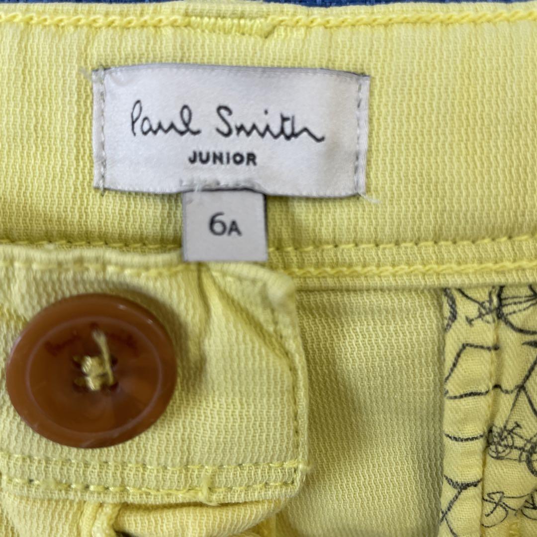 新品限定品☆PS Paul Smith ゴルフ ショート パンツ☆黄色☆Mサイズ