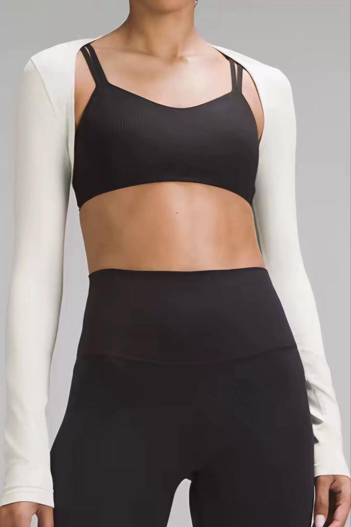 レア 廃盤 新品★lululemon Nulu Long Yoga Shrug