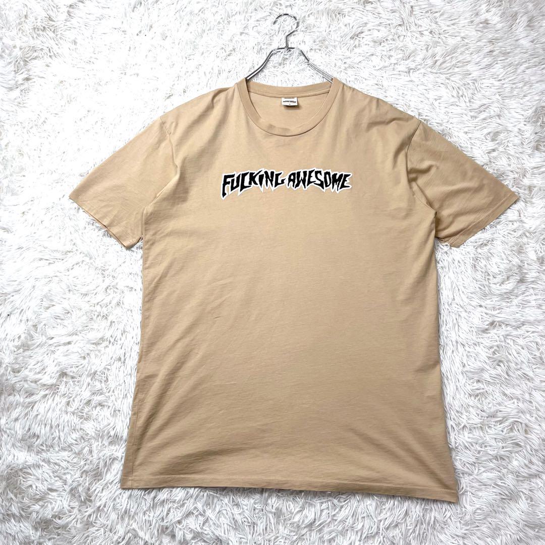 FUCKING AWESOME XL ベージュ Tシャツ balifitnesscenter.com