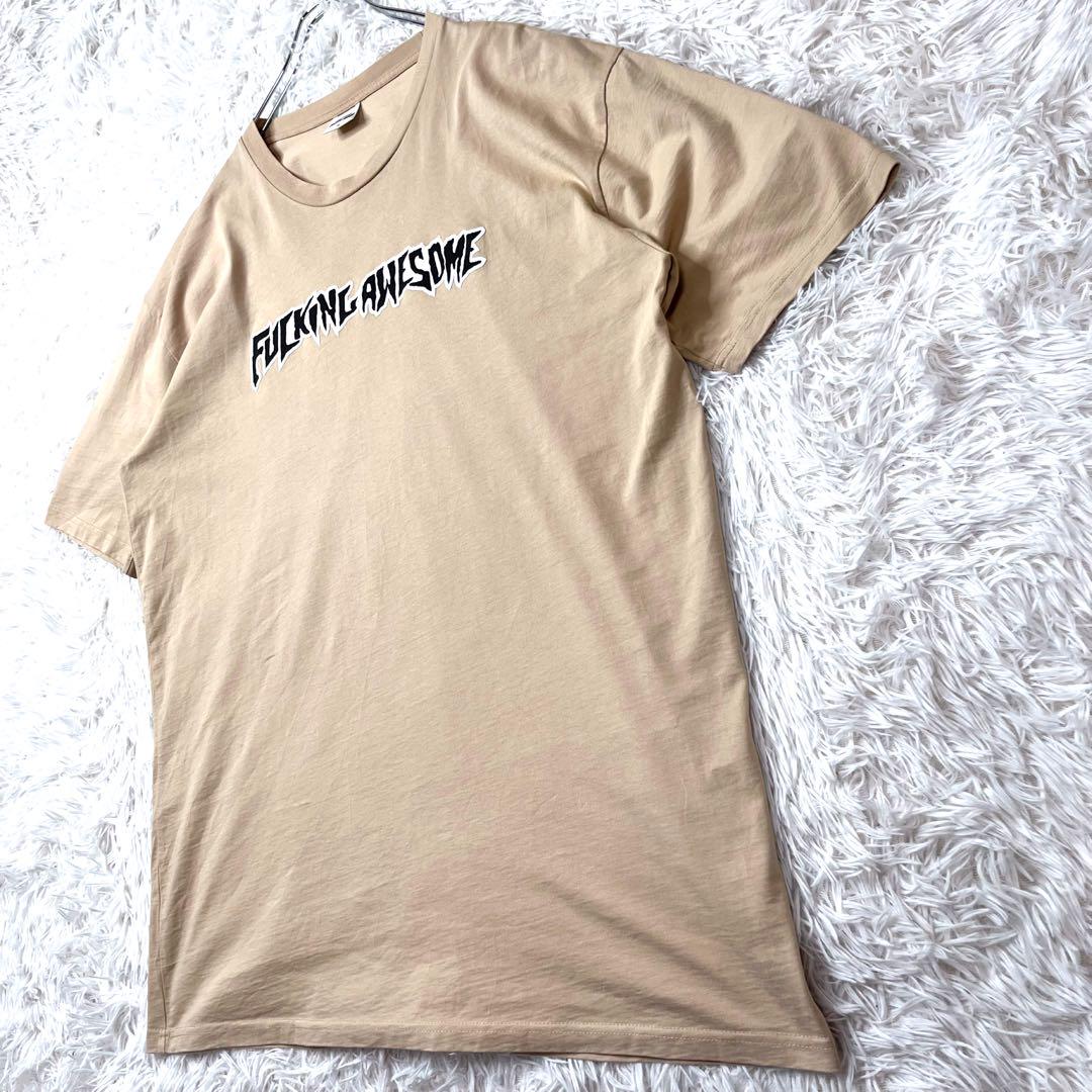 FUCKING AWESOME XL ベージュ Tシャツ balifitnesscenter.com