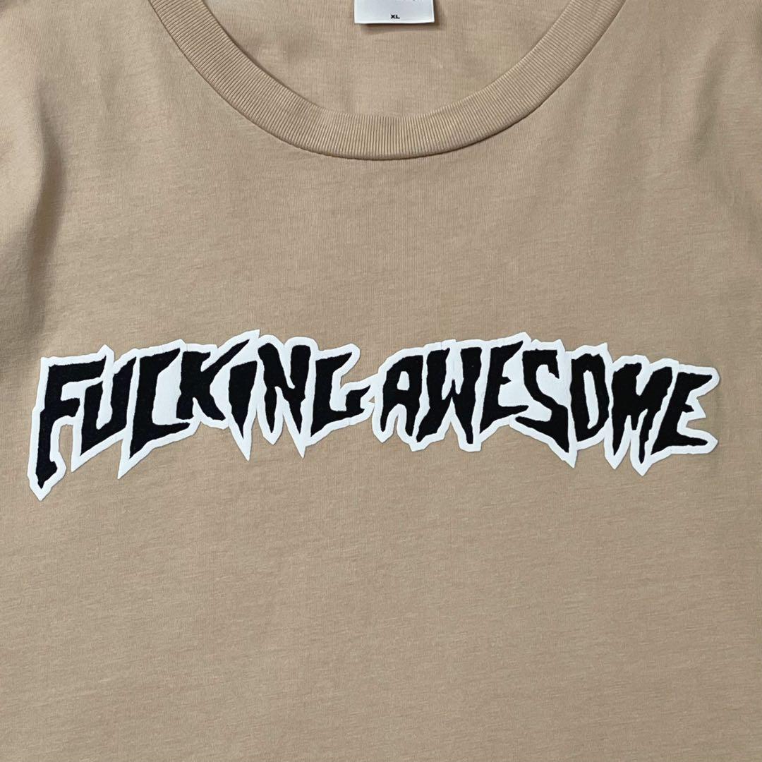 FUCKING AWESOME XL ベージュ Tシャツ balifitnesscenter.com