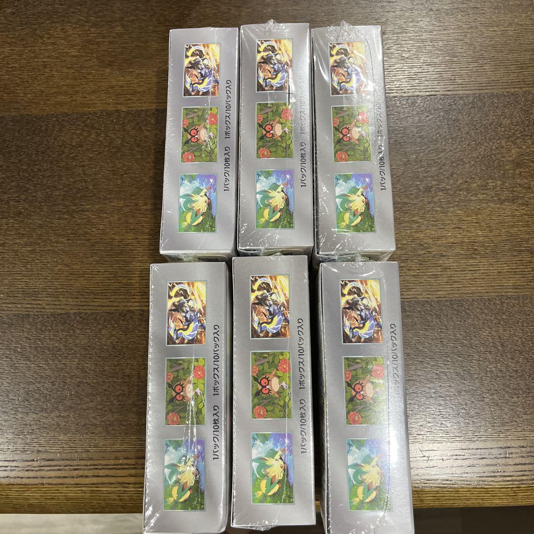 ポケモンカードゲーム テラスタルフェスEX BOX 6BOX