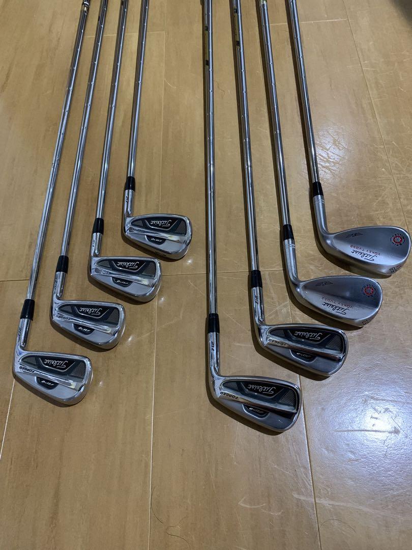 Titleist AP2 712+ボーケイTVDウェッジ52&58°DGS200