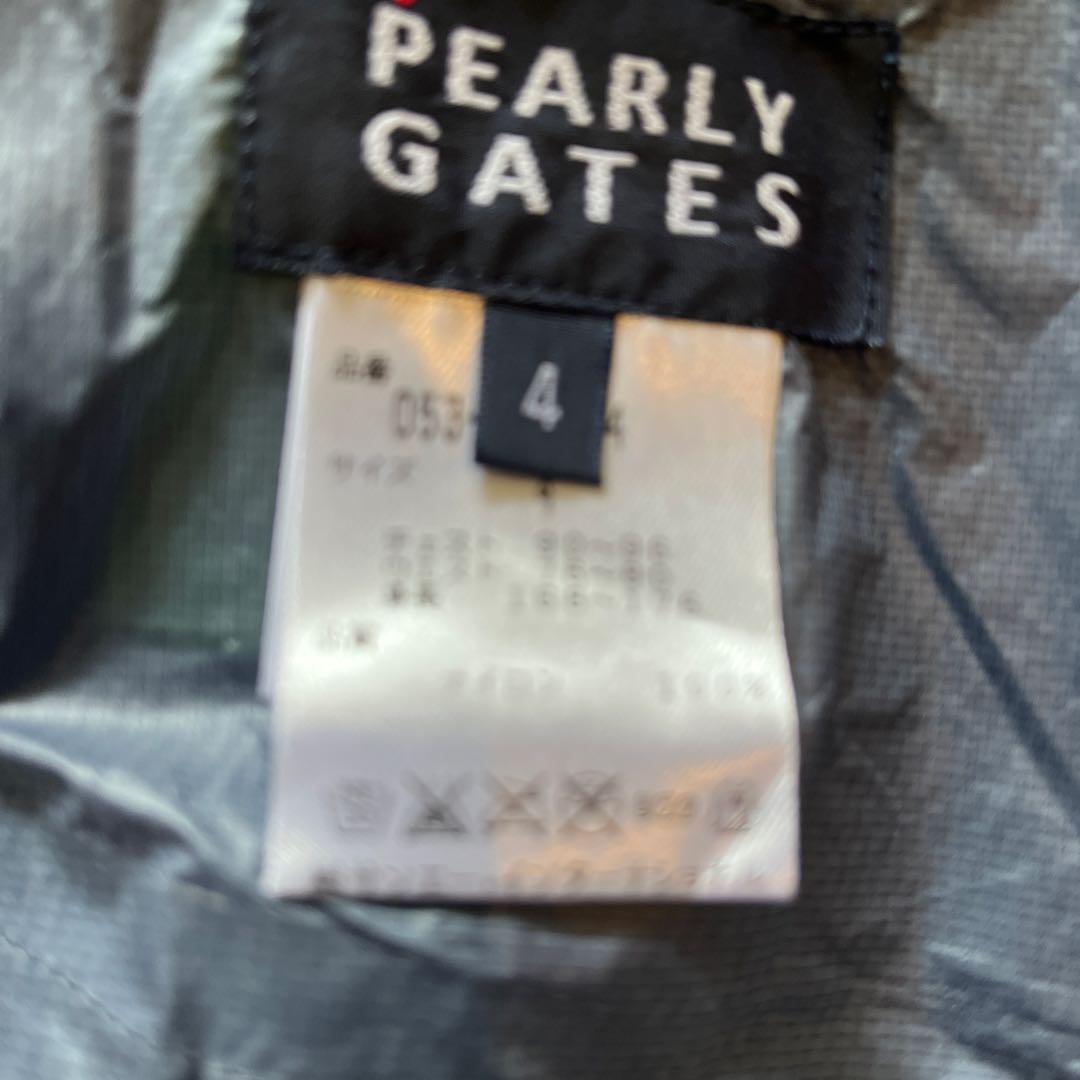 PEARLY GATES ウインドブレーカー ネイビー×イエロー サイズ4