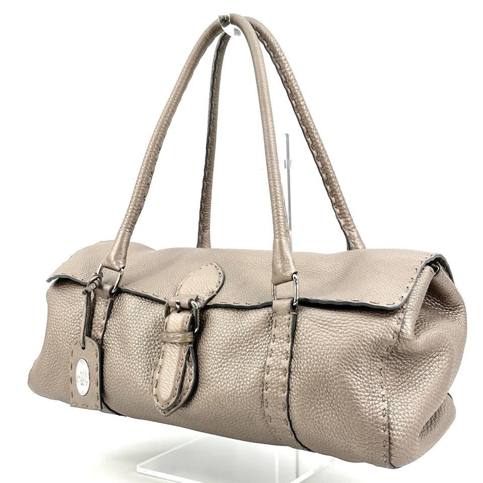 極美品】FENDI フェンディ セレリア リンダ ハンドバッグ レザー