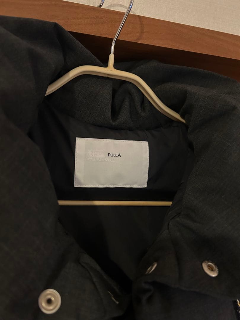 極美品 TOGA PULLA エンブロイダリーダウンコート 極美品 TOGA PULLA エンブロイダリーダウンコート