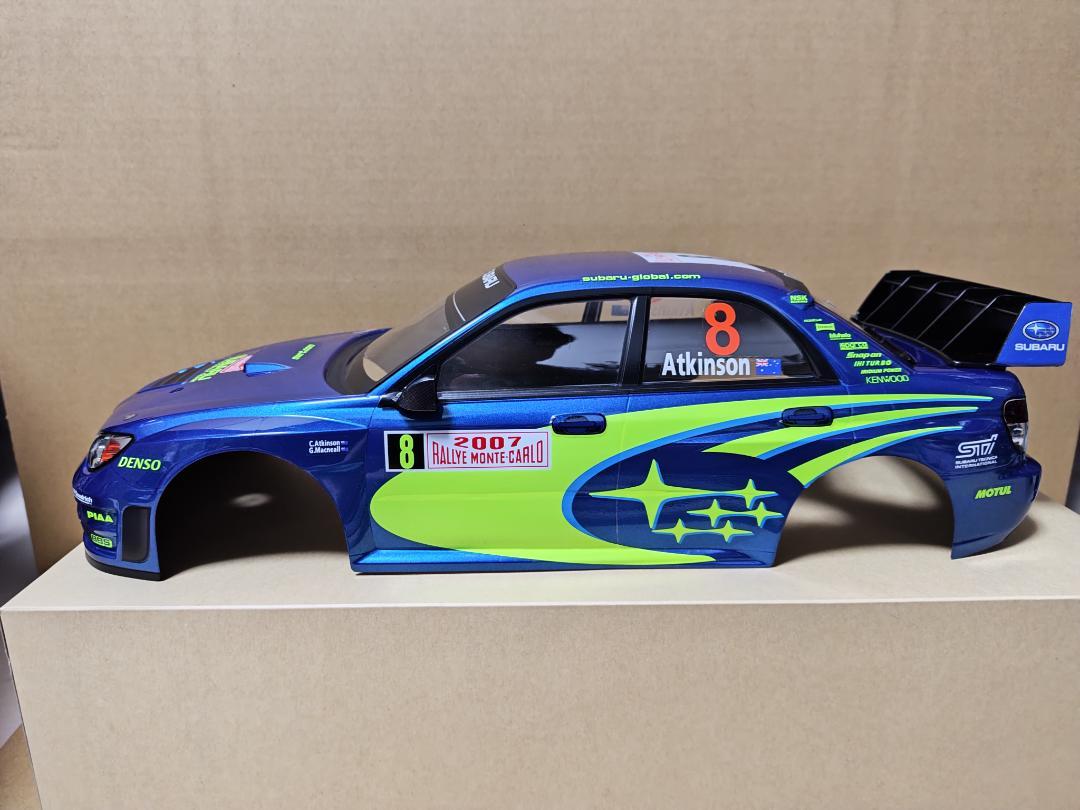 タミヤ 1/10RCボディ スバル インプレッサ WRC モンテカルロ'07