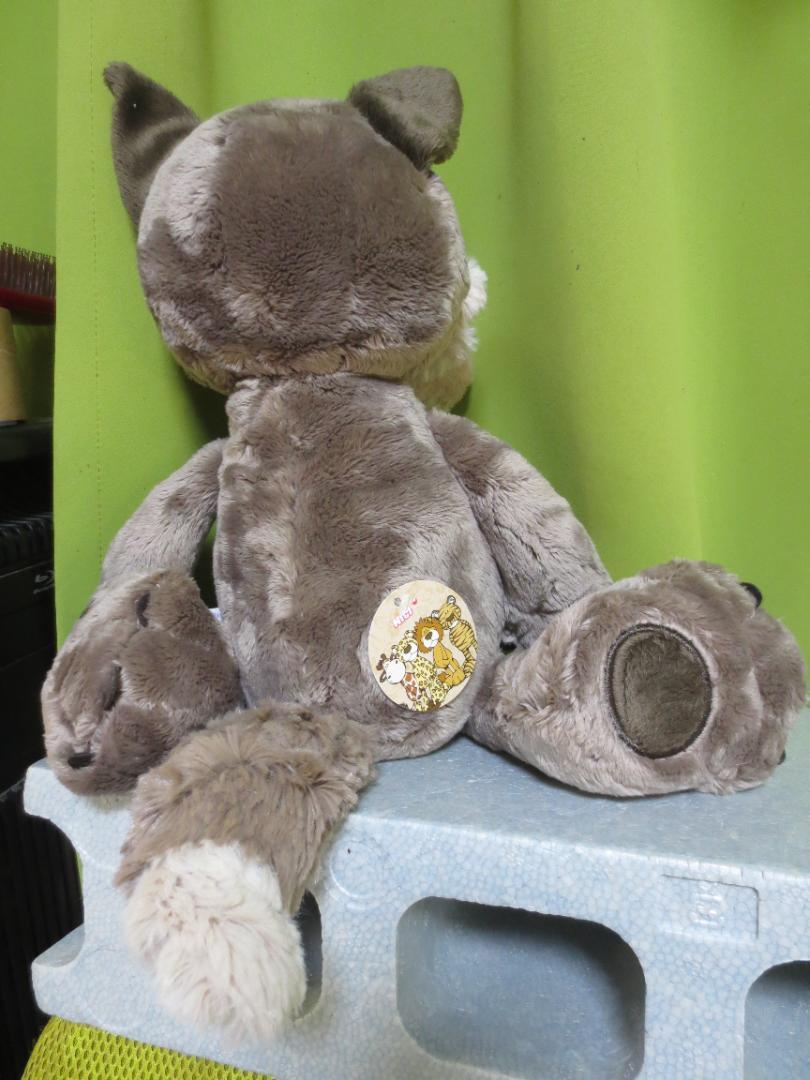 【台湾少数限定】NICI　ニキ　狼　オオカミ　WOLF　ぬいぐるみ　35㎝