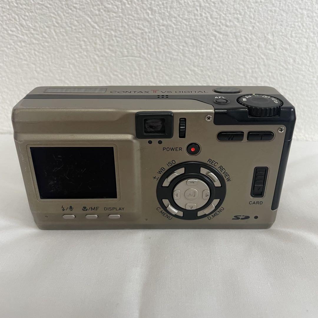 CONTAX TVS DIGITAL 高級コンパクトデジカメ カールツァイス