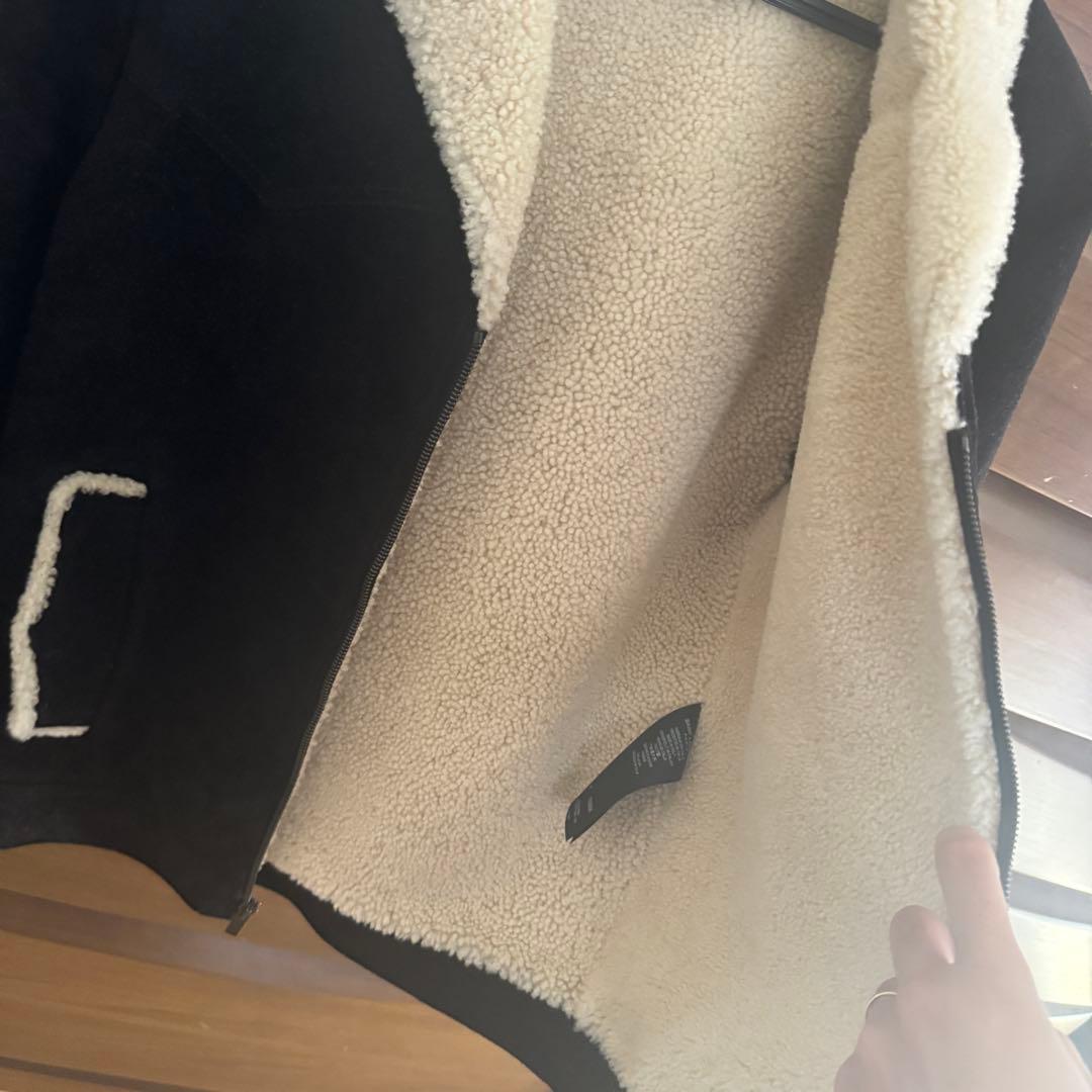 SAINT LAURENT シアリングジャケット フリースジャケット 46 SAINT LAURENT シアリングジャケット フリースジャケット 46