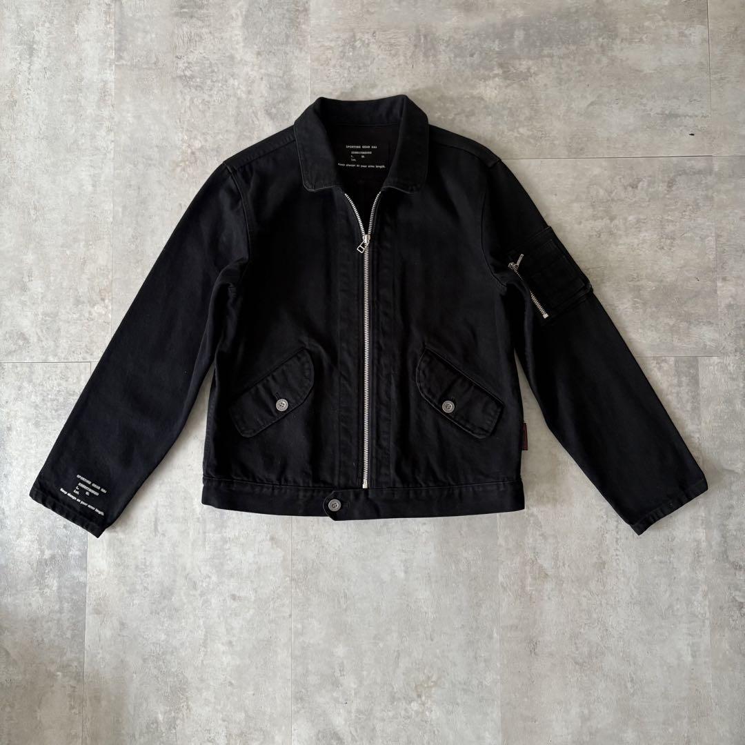 ISSEY MIYAKE HAI SPORTING GEAR デニムジャケット 90s “HAI SPORTING GEAR” short length work jacket 90年代