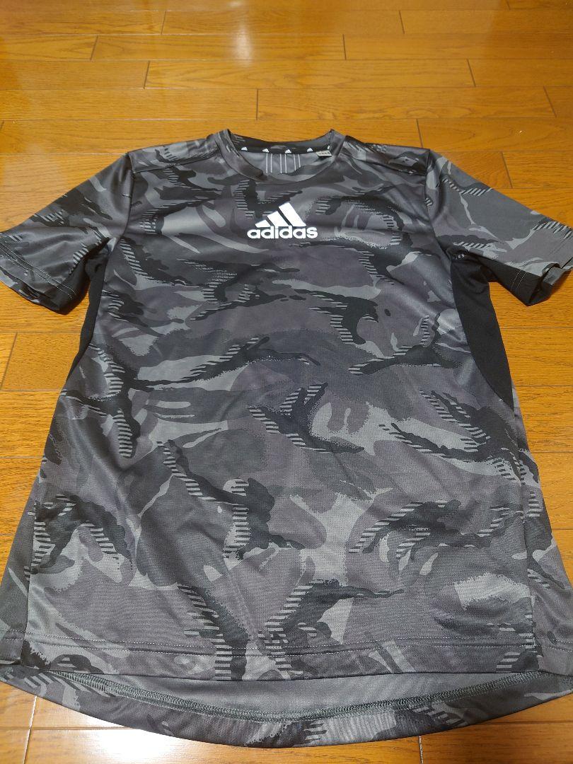 adidas AEROREADYカモフラージュTシャツM