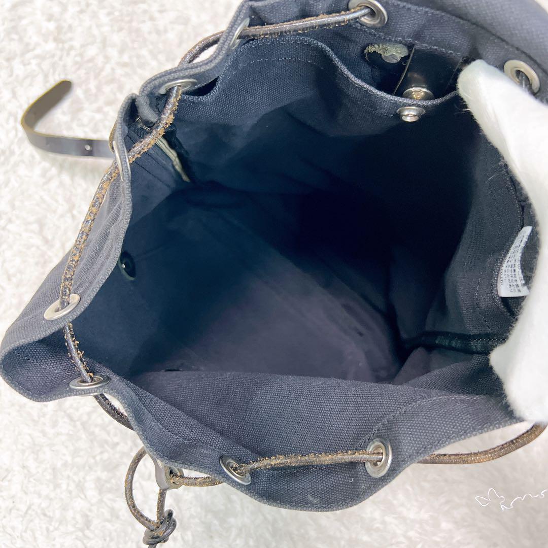 美品✨THREAD-LINE リュック バックパック キャンバス レザー