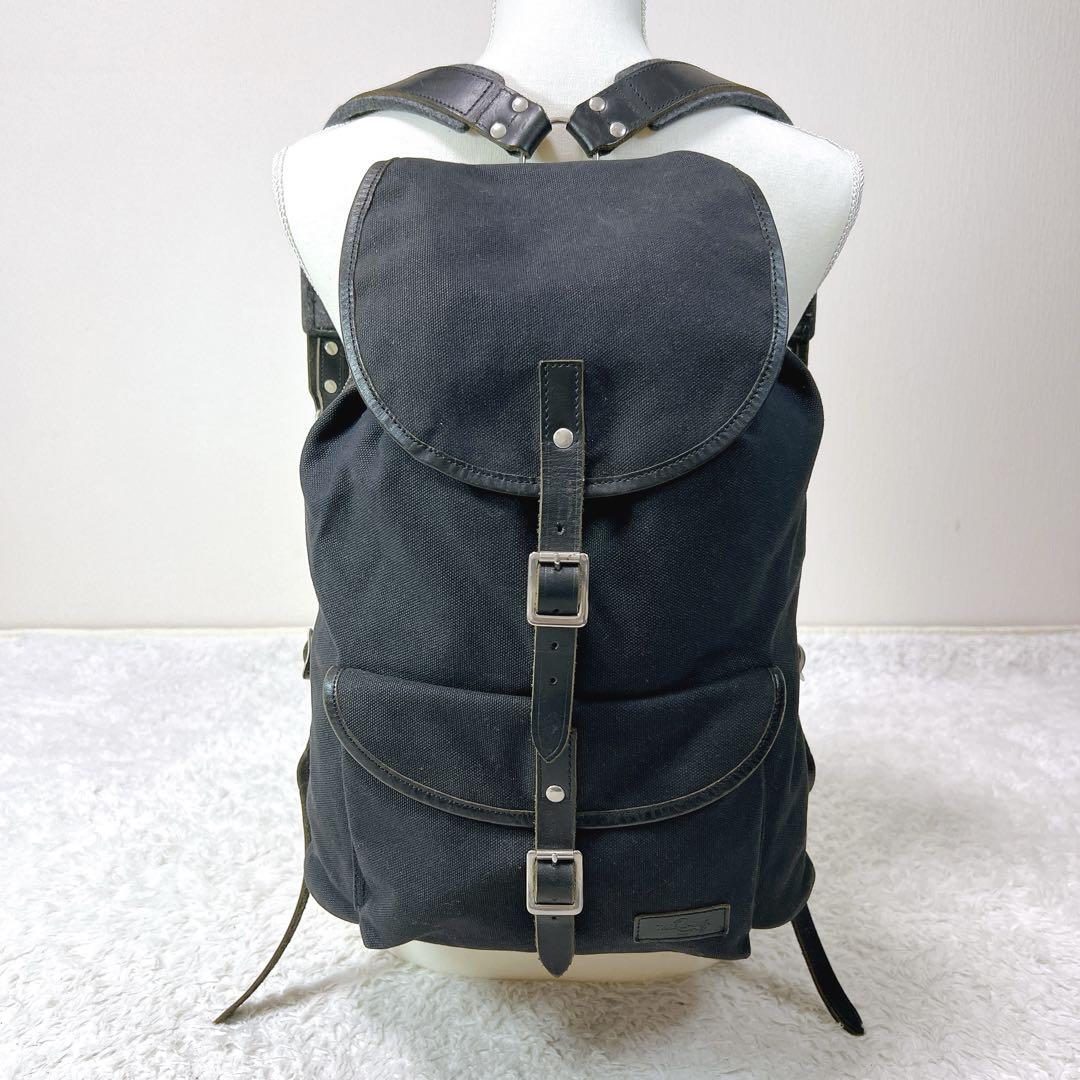 美品✨THREAD-LINE リュック バックパック キャンバス レザー